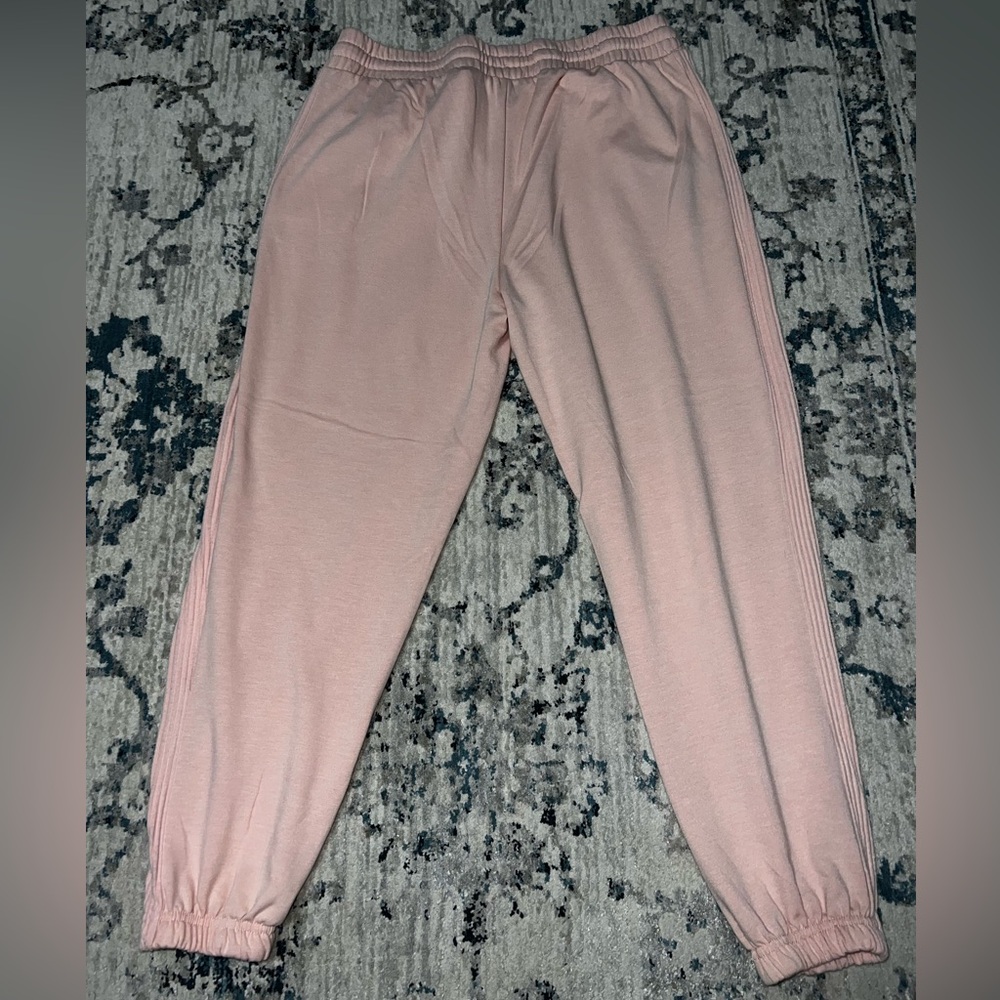 Pink Drawstring Sweatpants - Picture 3 of 4